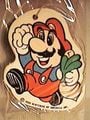 A turnip from Super Mario Bros. 2 now acts as a car freshener.