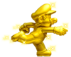 Gold Mario spirit artwork from Super Smash Bros. Ultimate