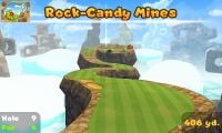 Hole 8 of Rock-Candy Mines (golf course) in Mario Golf: World Tour