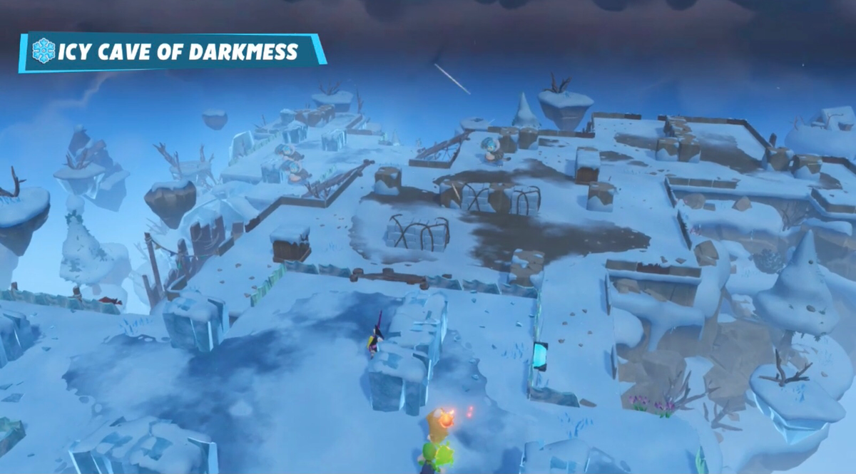 Icy Cave of Darkmess Super Mario Wiki, the Mario encyclopedia