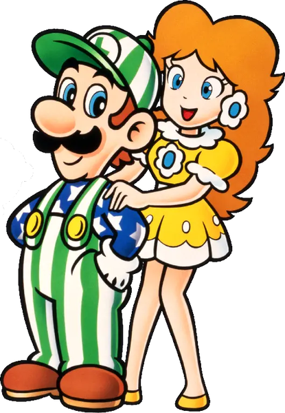 File:Luigi Daisy NES.png