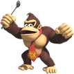 Artwork of Donkey Kong in Mario Golf: Super Rush