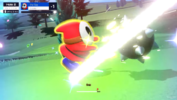 Shy Guy's Special Shot in Mario Golf: Super Rush