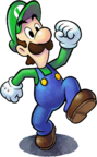 Artwork of Luigi, from Mario & Luigi: Paper Jam.