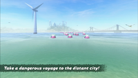 Mario Kart World P-Switch Mission Take a dangerous voyage to the distant city!