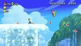 Mario with Yoshi and Luigi in Above the Cheep Cheep Seas