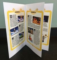 Photograph of a printed Captain Toad: Treasure Tracker travel journal