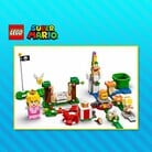 Thumbnail of a puzzle featuring LEGO Peach and the Adventures with Peach Starter Course from the LEGO Super Mario line