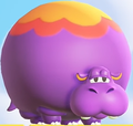 Spherical hippos that can be knocked into a roll[2]
