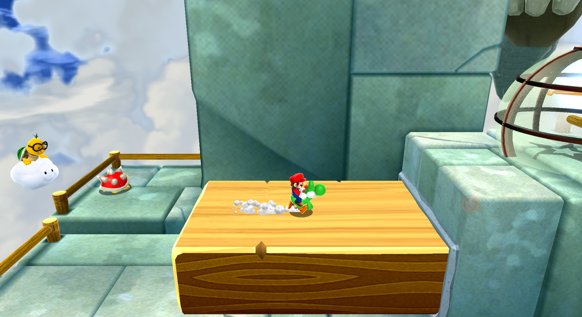File:SMG2 Yoshi Star Marble Block Planet.png - Super Mario Wiki, the ...