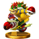 Bowser + Flame Runner trophy from Super Smash Bros. for Wii U