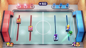 Speed Hockey in Mario Party Superstars.