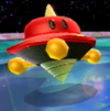 A Spiky Topman from Mario Kart Wii