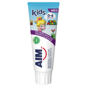 AIM toothpaste (fruity flavor) with Baby Peach