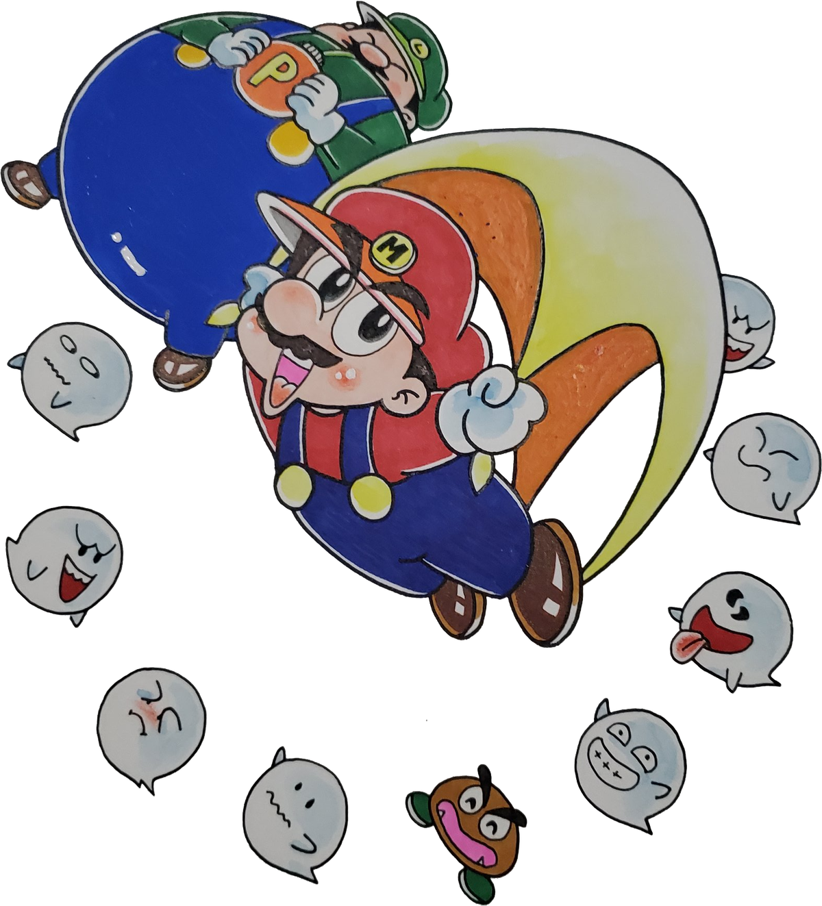 File:Cape Mario - KC Mario manga.png - Super Mario Wiki, the Mario ...