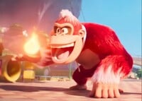 Donkey Kong's Fire form from The Super Mario Bros. Movie