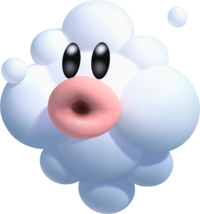 Artwork of a Foo from New Super Mario Bros. U