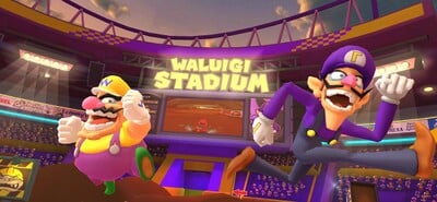GCN Waluigi Stadium: Wario and Waluigi performing Jump Boosts