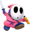 Pink Shy Guy (Ninja) from Mario Kart Tour