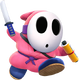 Pink Shy Guy (Ninja) from Mario Kart Tour