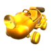 Gold Capsule Kart from Mario Kart Tour