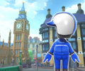The course icon of London Loop with the Blue Mii Racing Suit