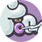A sticker in Mario Kart World