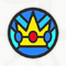 A sticker in Mario Kart World