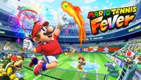 Key artwork for Mario Tennis Fever