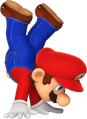 Mario handstanding