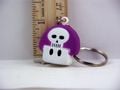 A squeezable Poison Mushroom keychain