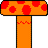 A Super Mushroom platform from the NEC PC-8801 version of Super Mario Bros. Special