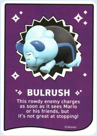 One of the Super Mario Bros. Wonder Trading Cards.