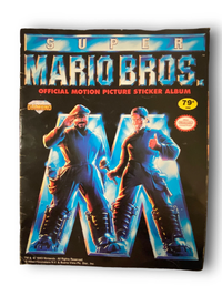 Cover of the Super Mario Bros. Official Motion Picture Sticker Album