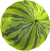 Rendered model of a Watermelon in Super Mario Galaxy.