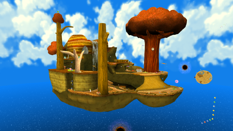 File:SMG Screenshot Gold Leaf Galaxy (Star Bunnies on the Hunt).png