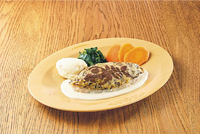 A menu item at Toadstool Cafe from Super Nintendo World (Universal Studios Japan)