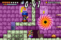 The switch in the Hall of Hieroglyphs in Wario Land 4