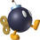 A Bob-omb from Mario Kart 7.