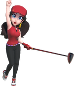 Artwork of Pauline in Mario Golf: Super Rush