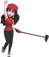 Artwork of Pauline in Mario Golf: Super Rush