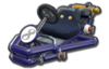 Thumbnail of Waluigi's Pipe Frame (with 8 icon), in Mario Kart 8.