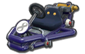 Thumbnail of Waluigi's Pipe Frame (with 8 icon), in Mario Kart 8.