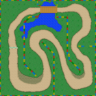 Donut Plains 1 map