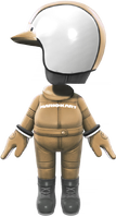 Brown Mii Racing Suit from Mario Kart Tour