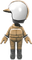 Brown Mii Racing Suit from Mario Kart Tour