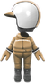 Brown Mii Racing Suit from Mario Kart Tour