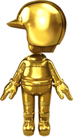 Gold Mii Racing Suit from Mario Kart Tour