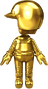 Gold Mii Racing Suit from Mario Kart Tour