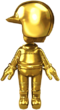 Gold Mii Racing Suit from Mario Kart Tour
